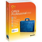Microsoft Office 2010 Professional - 32/64-bit - Complete Product - 1 PC